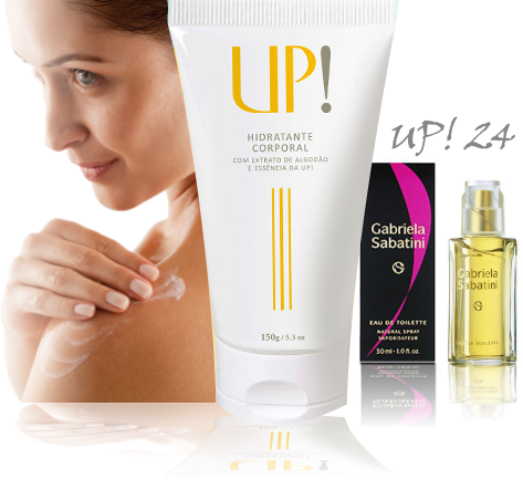 Hidratante Corporal - UP! 24 - Gabriela Sabatini (150g)